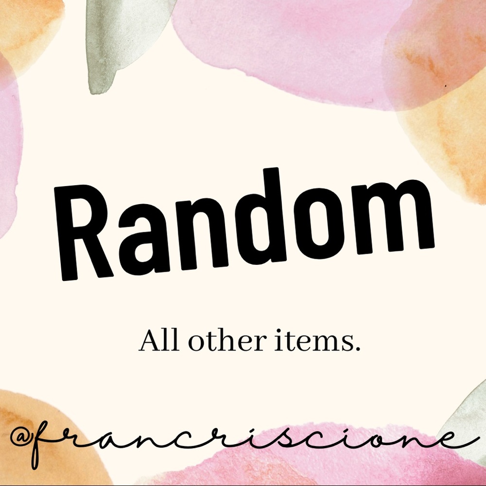 Random items